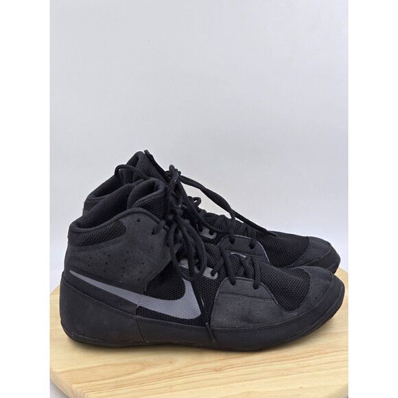 Mens Nike Fury "Promo" A02416-010 Black Wrestling Shoes Size 13 - Picture 1 of 8